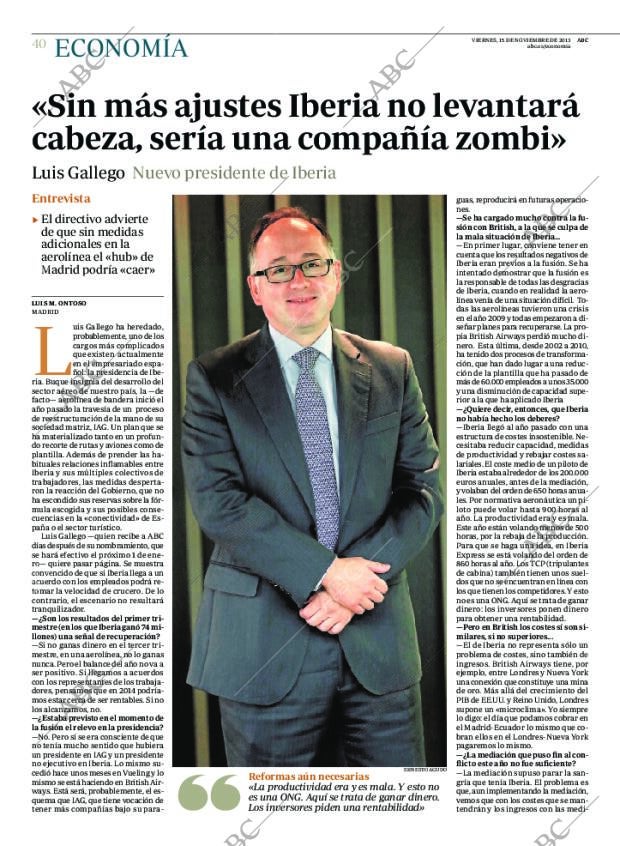 ABC MADRID 15-11-2013 página 40