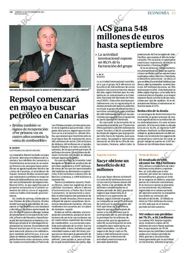ABC MADRID 15-11-2013 página 45