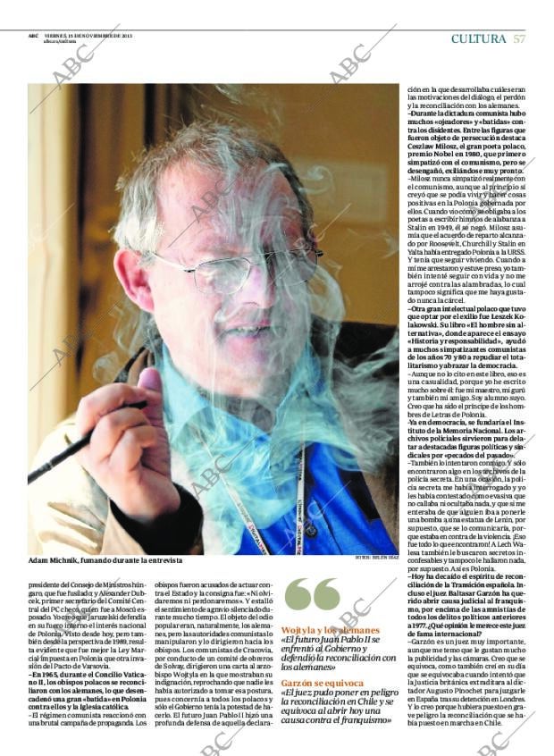 ABC MADRID 15-11-2013 página 57
