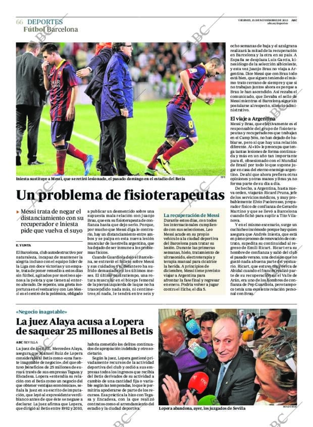 ABC MADRID 15-11-2013 página 66