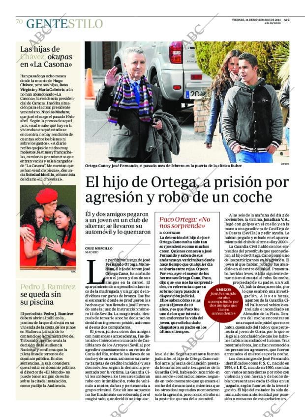 ABC MADRID 15-11-2013 página 70