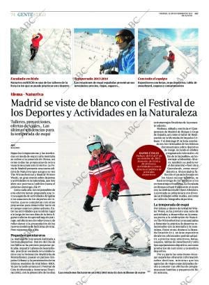 ABC MADRID 15-11-2013 página 74