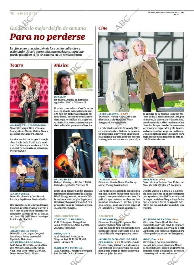 ABC MADRID 15-11-2013 página 76