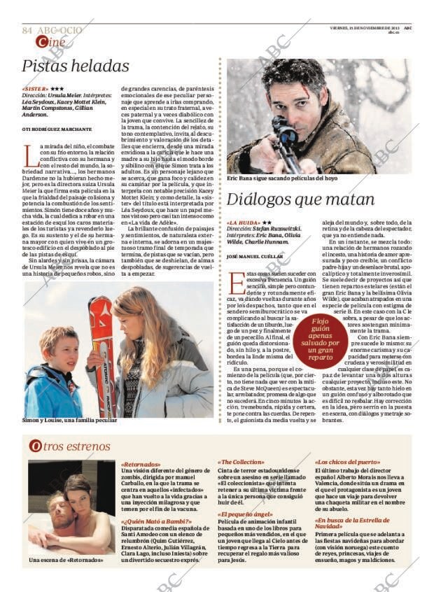 ABC MADRID 15-11-2013 página 84