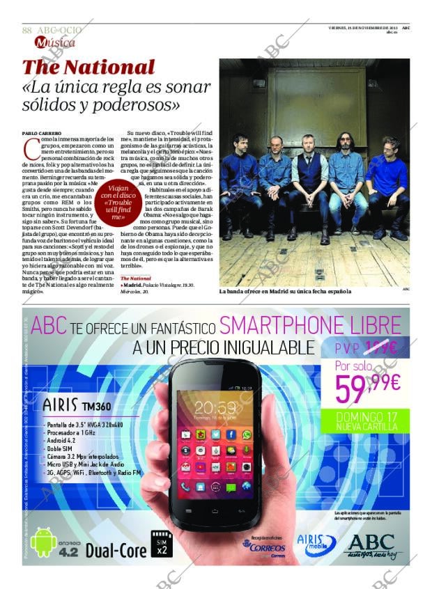 ABC MADRID 15-11-2013 página 88