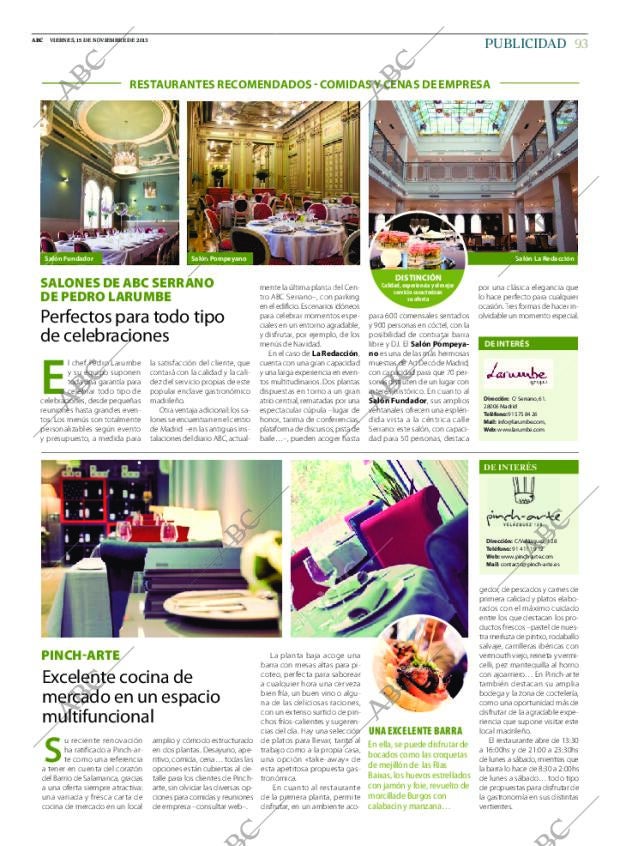 ABC MADRID 15-11-2013 página 93
