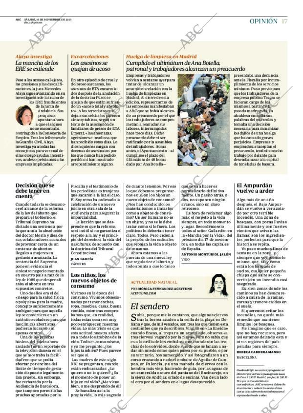 ABC MADRID 16-11-2013 página 17