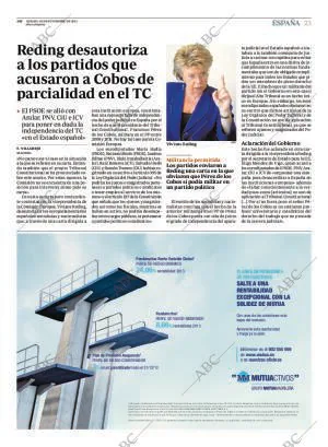 ABC MADRID 16-11-2013 página 23