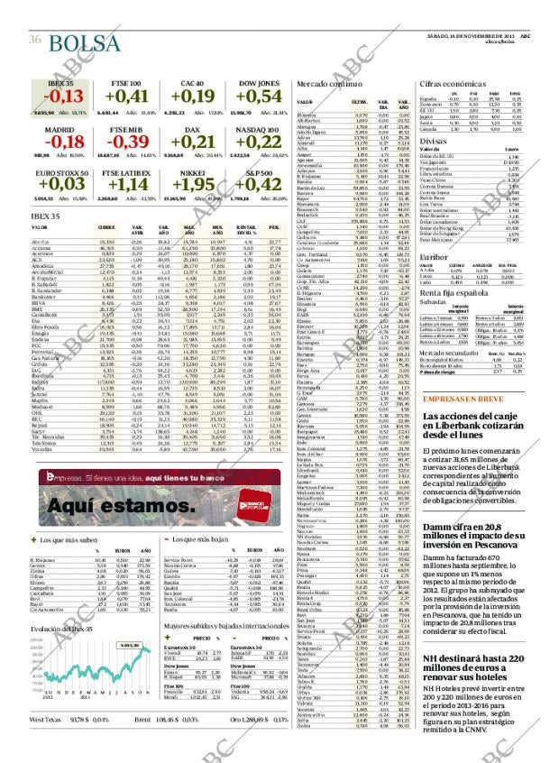 ABC MADRID 16-11-2013 página 36