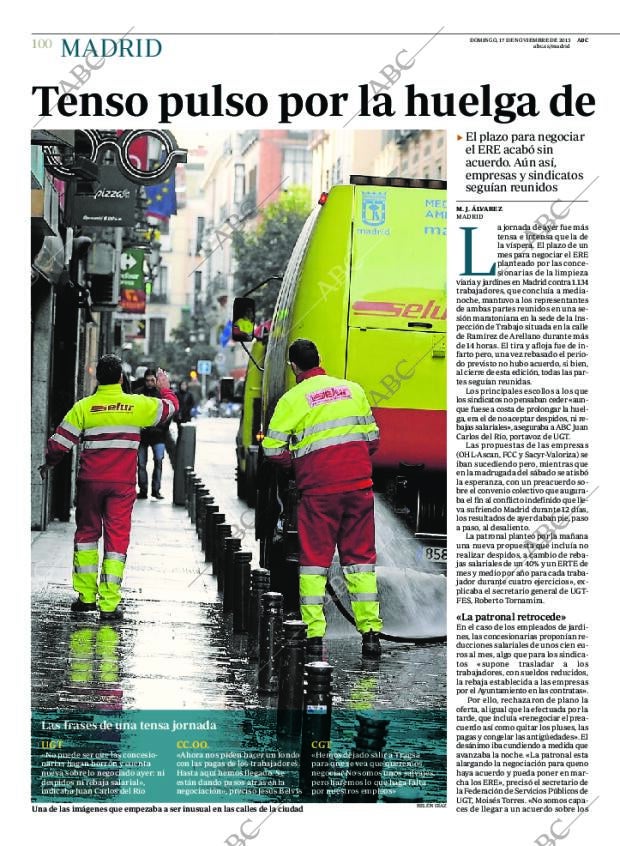 ABC MADRID 17-11-2013 página 100
