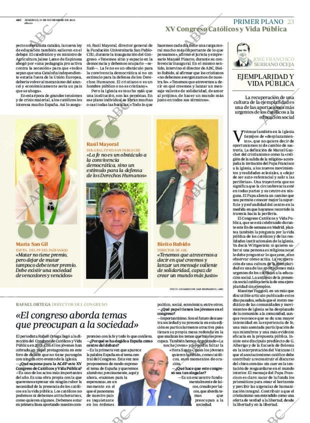 ABC MADRID 17-11-2013 página 23