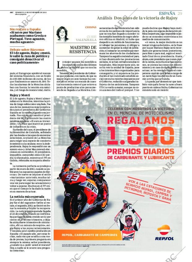 ABC MADRID 17-11-2013 página 29