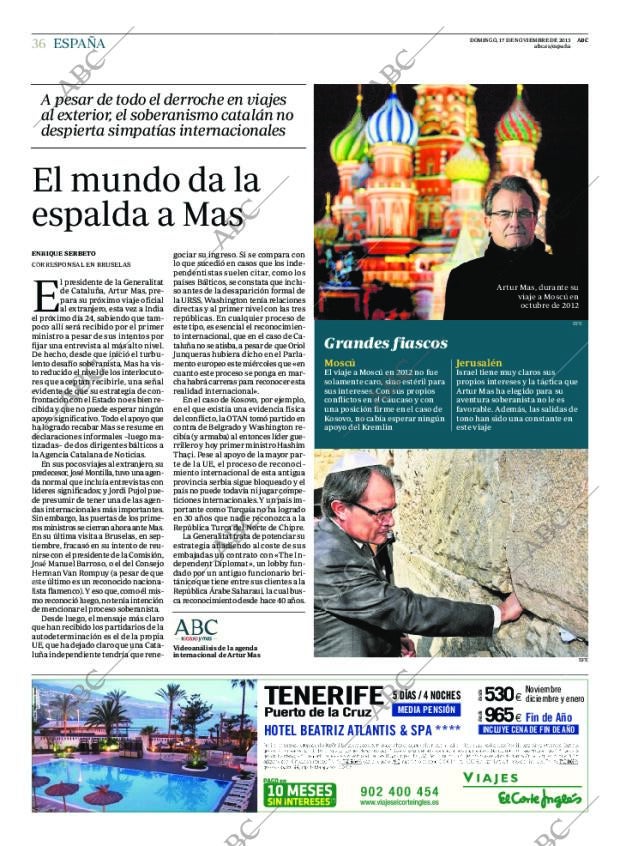 ABC MADRID 17-11-2013 página 36