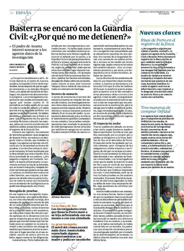 ABC MADRID 17-11-2013 página 38