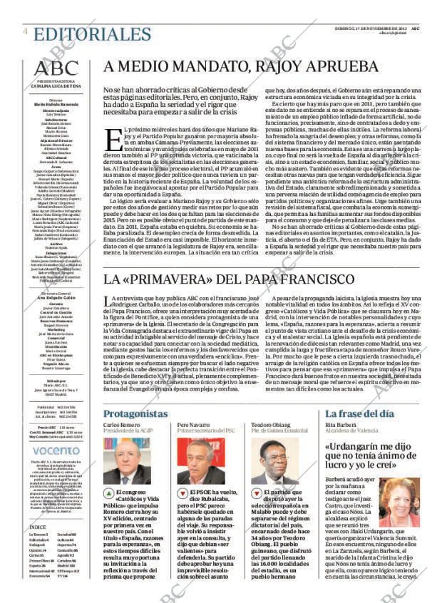 ABC MADRID 17-11-2013 página 4