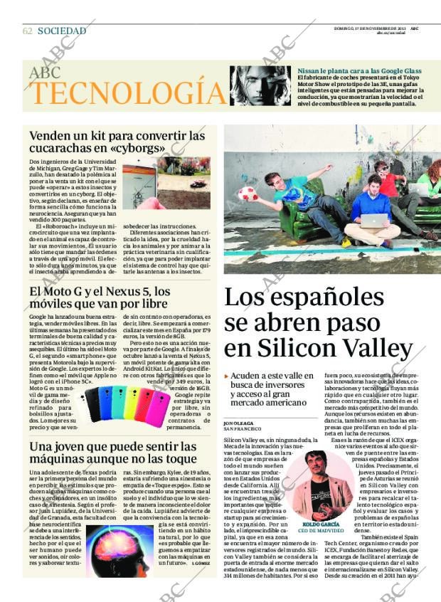 ABC MADRID 17-11-2013 página 62