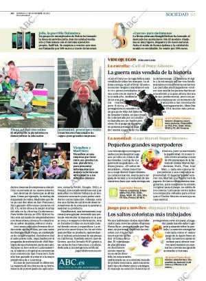 ABC MADRID 17-11-2013 página 63