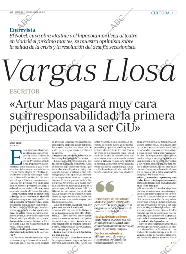 ABC MADRID 17-11-2013 página 65