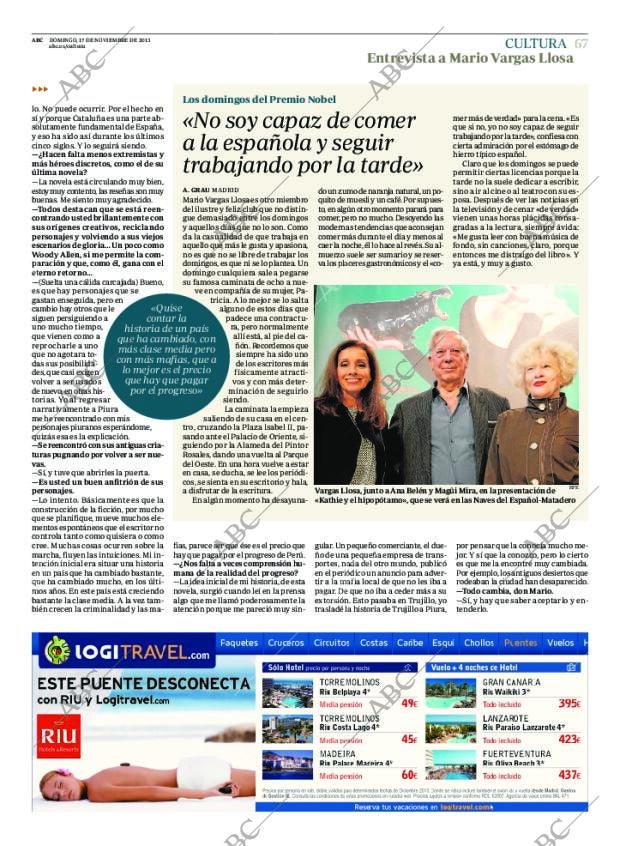 ABC MADRID 17-11-2013 página 67