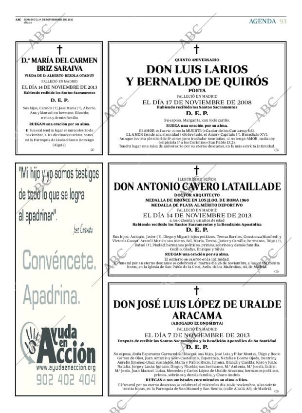 ABC MADRID 17-11-2013 página 93