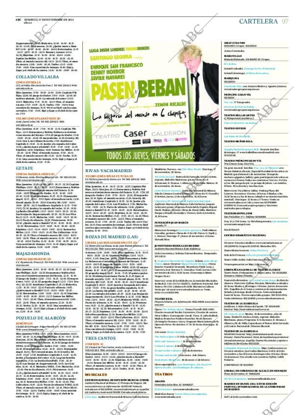 ABC MADRID 17-11-2013 página 97
