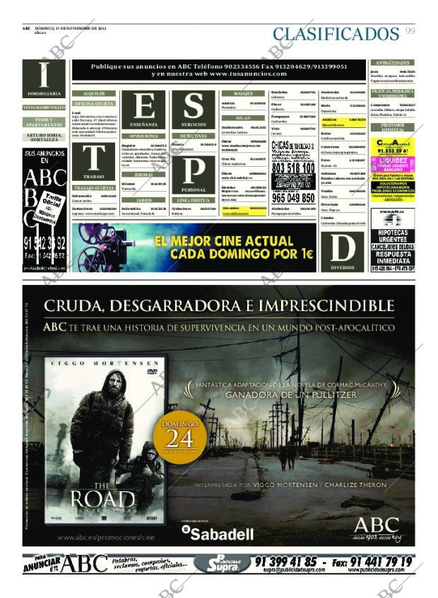 ABC MADRID 17-11-2013 página 99