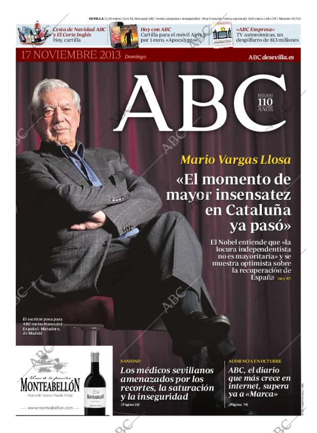 ABC SEVILLA 17-11-2013 página 1