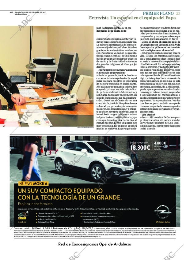 ABC SEVILLA 17-11-2013 página 23