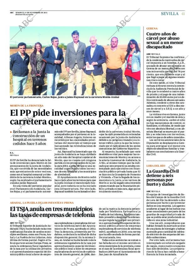ABC SEVILLA 17-11-2013 página 41