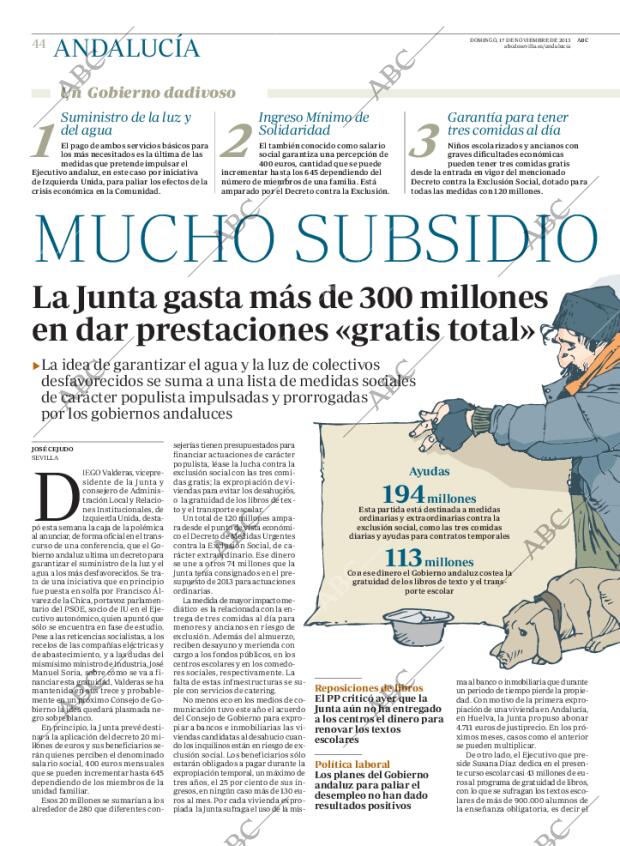 ABC SEVILLA 17-11-2013 página 44