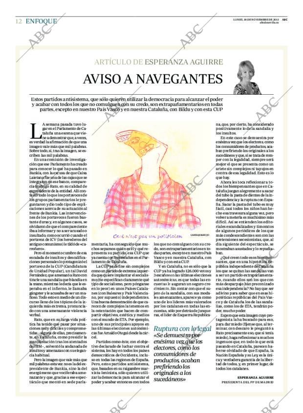 ABC SEVILLA 18-11-2013 página 12