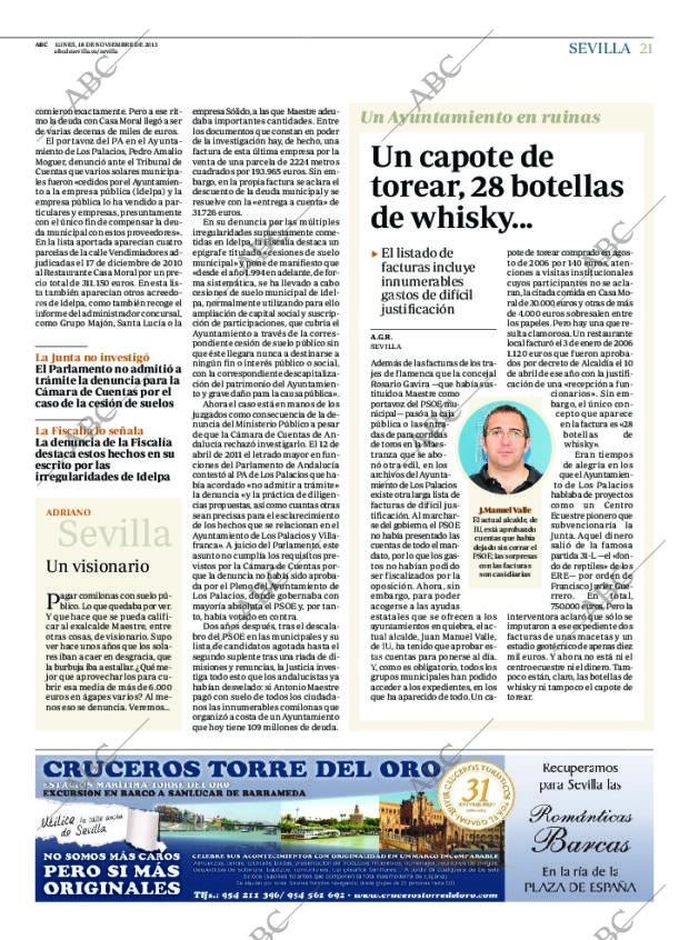 ABC SEVILLA 18-11-2013 página 21