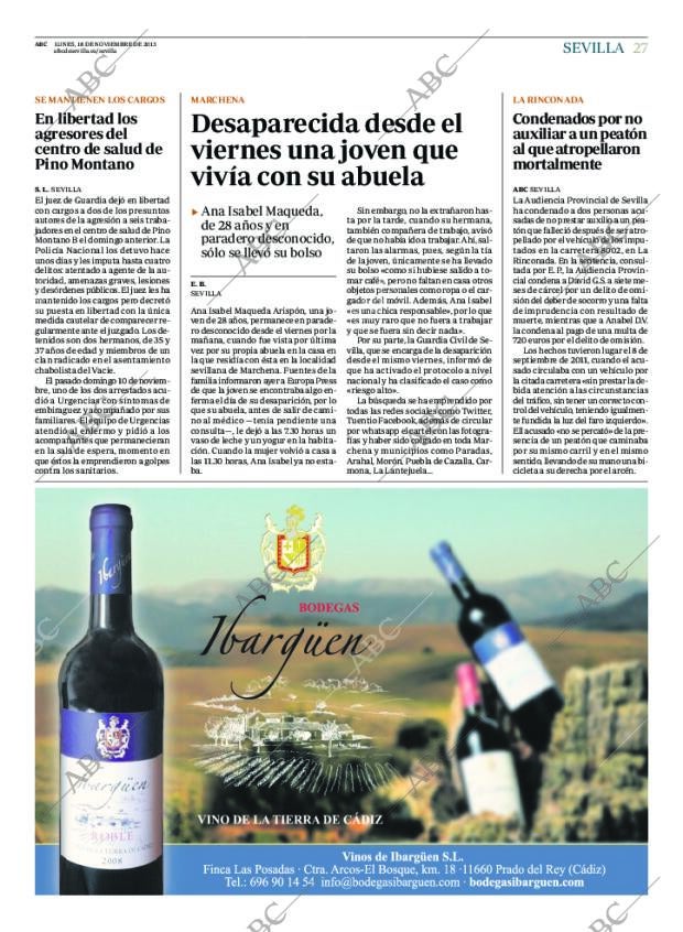 ABC SEVILLA 18-11-2013 página 27