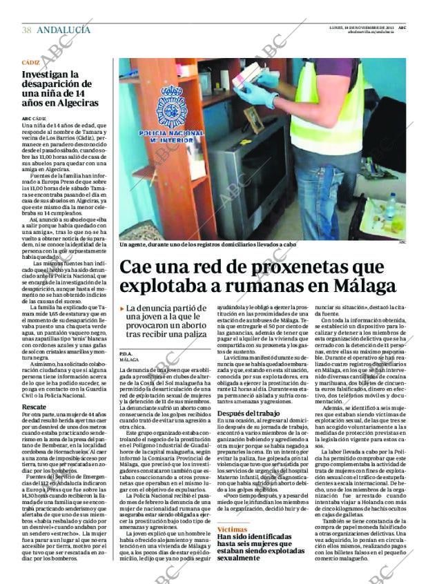 ABC SEVILLA 18-11-2013 página 38