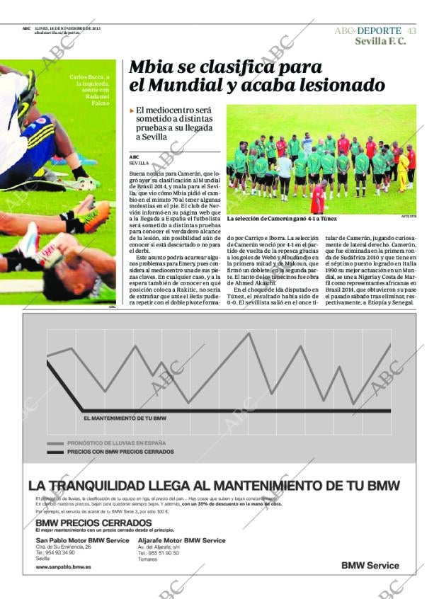 ABC SEVILLA 18-11-2013 página 43