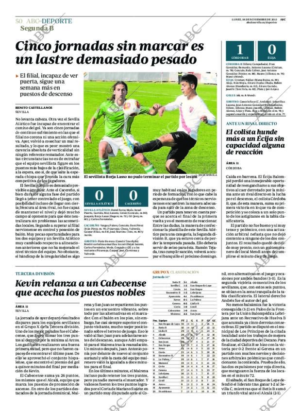 ABC SEVILLA 18-11-2013 página 50