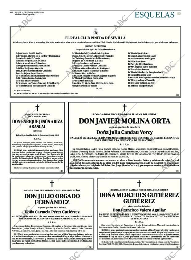 ABC SEVILLA 18-11-2013 página 85