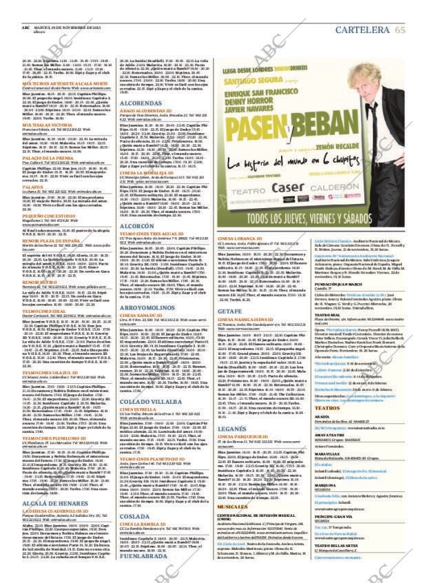 ABC MADRID 19-11-2013 página 65