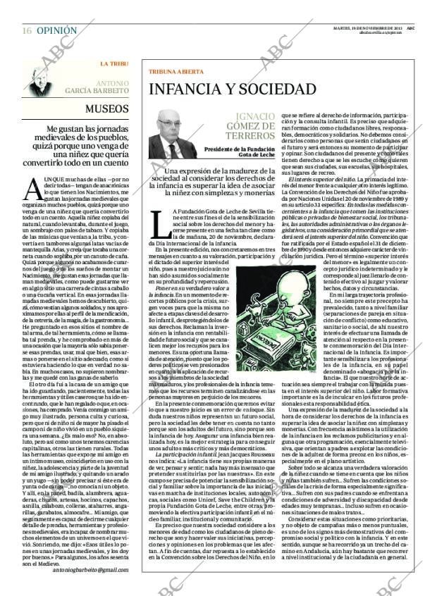 ABC SEVILLA 19-11-2013 página 16