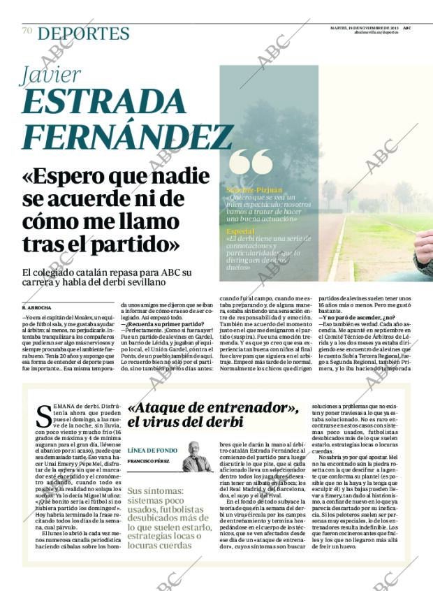 ABC SEVILLA 19-11-2013 página 70