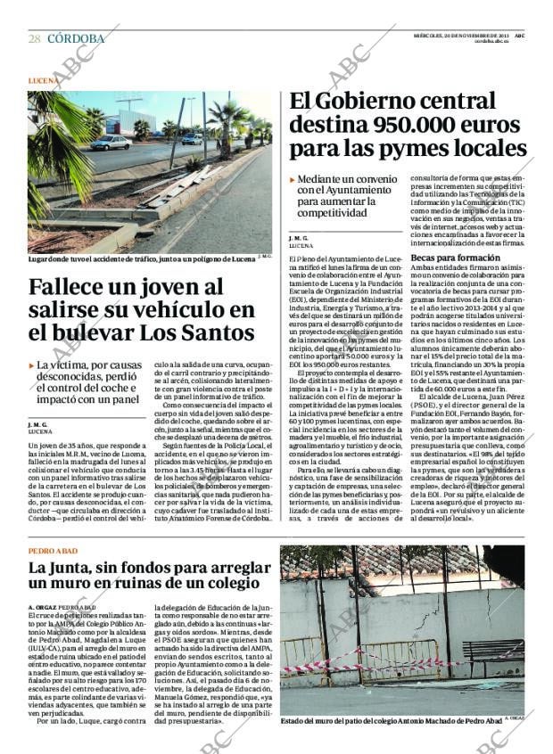 ABC CORDOBA 20-11-2013 página 28