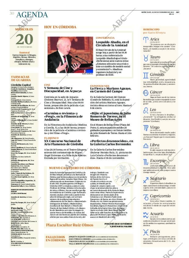 ABC CORDOBA 20-11-2013 página 30