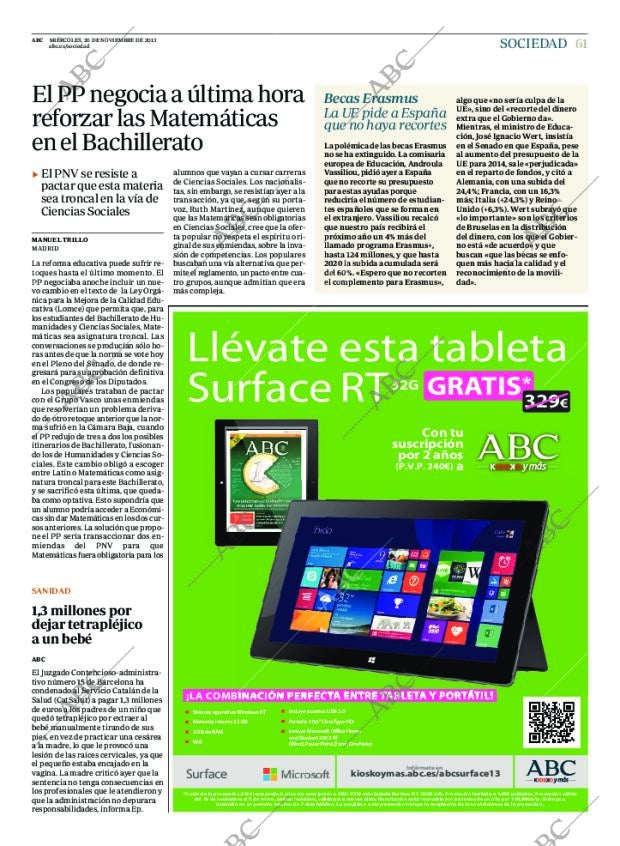 ABC CORDOBA 20-11-2013 página 61