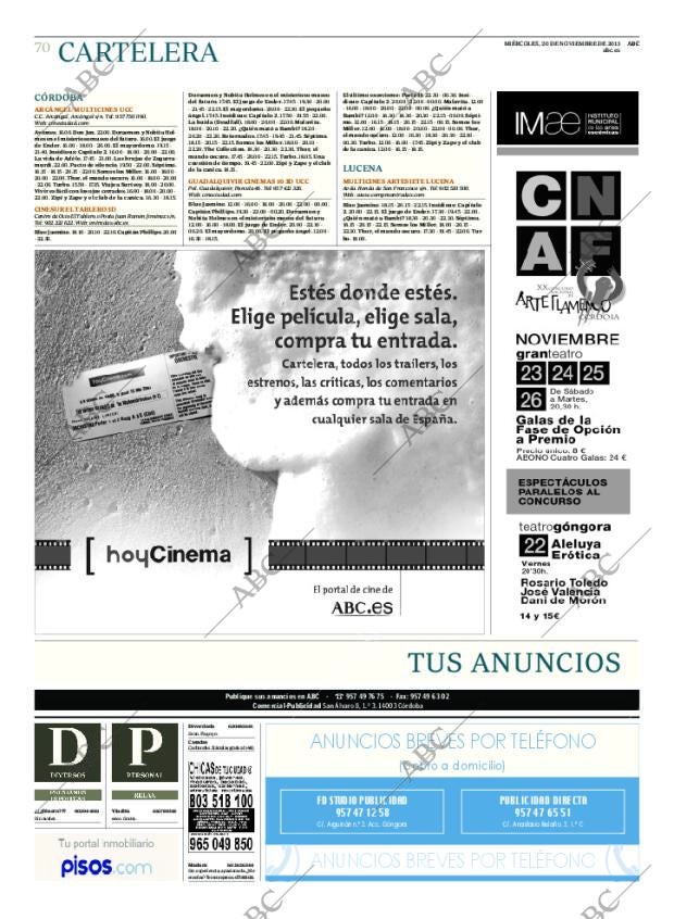 ABC CORDOBA 20-11-2013 página 70