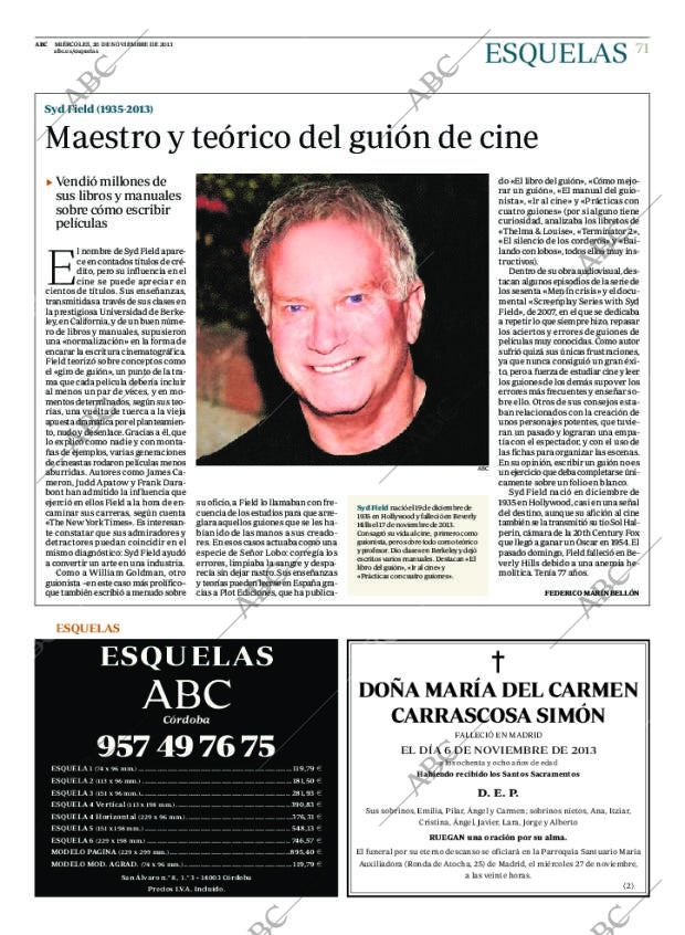 ABC CORDOBA 20-11-2013 página 71