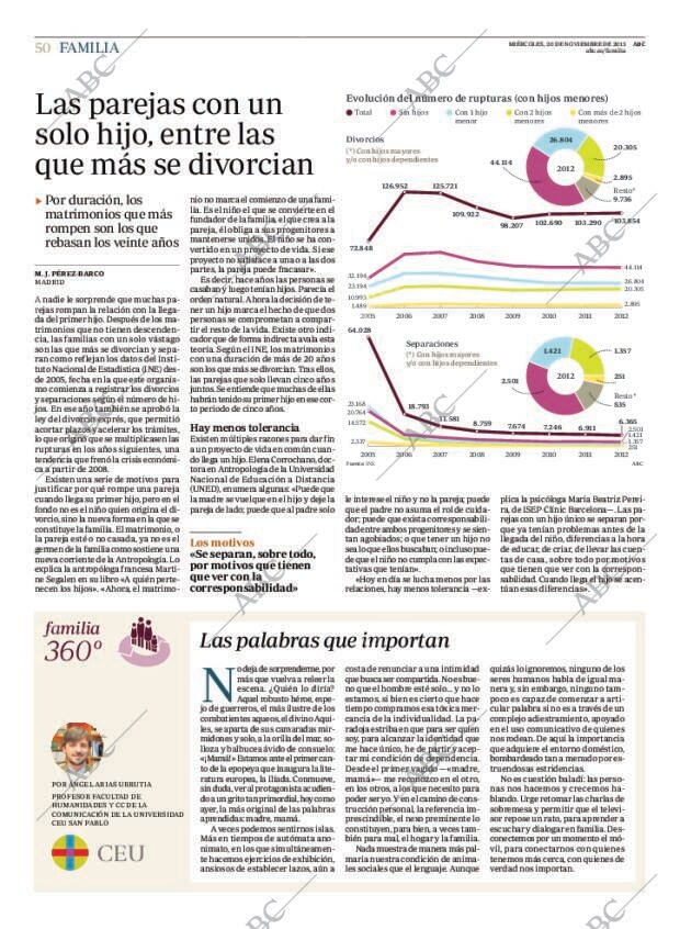 ABC MADRID 20-11-2013 página 50