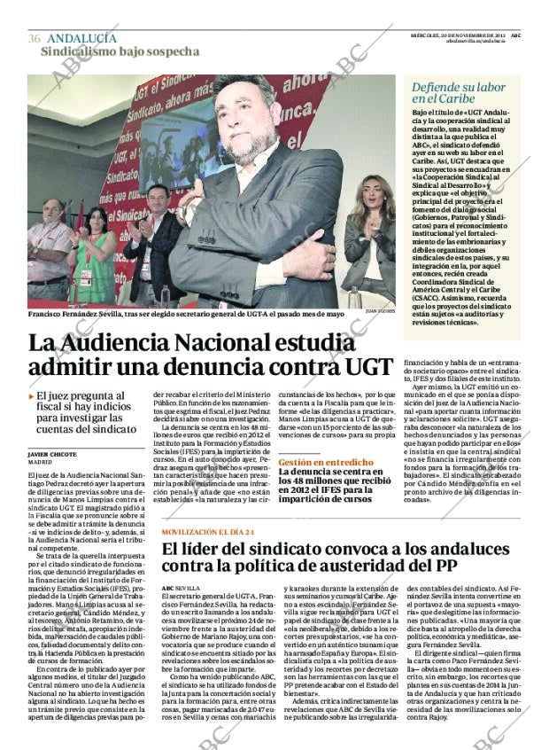 ABC SEVILLA 20-11-2013 página 36