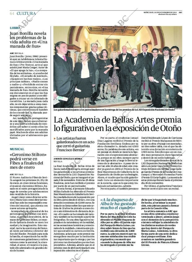 ABC SEVILLA 20-11-2013 página 64