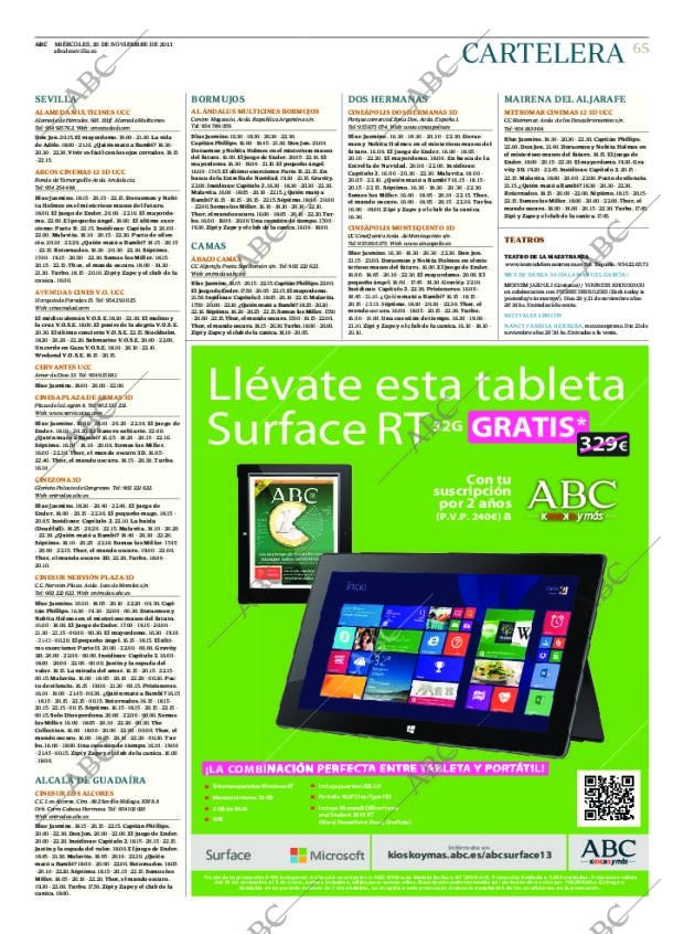 ABC SEVILLA 20-11-2013 página 65