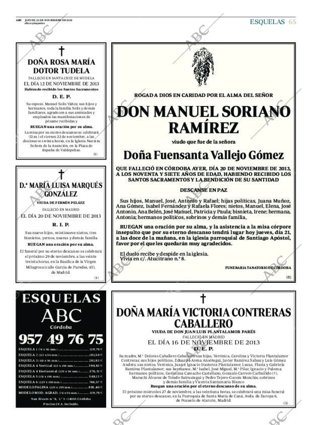 ABC CORDOBA 21-11-2013 página 65